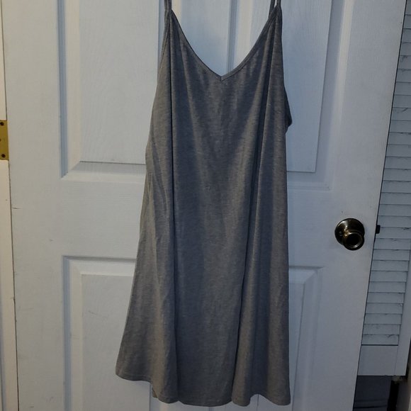 BooHoo Grey Cami Dress - Picture 2 of 3